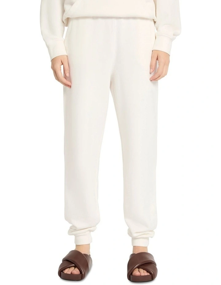 Essence Logo Jogger in White