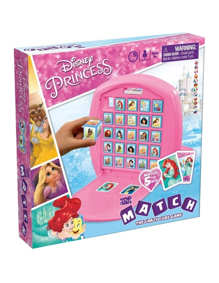 Disney Princess Top Trumps Match Board Game