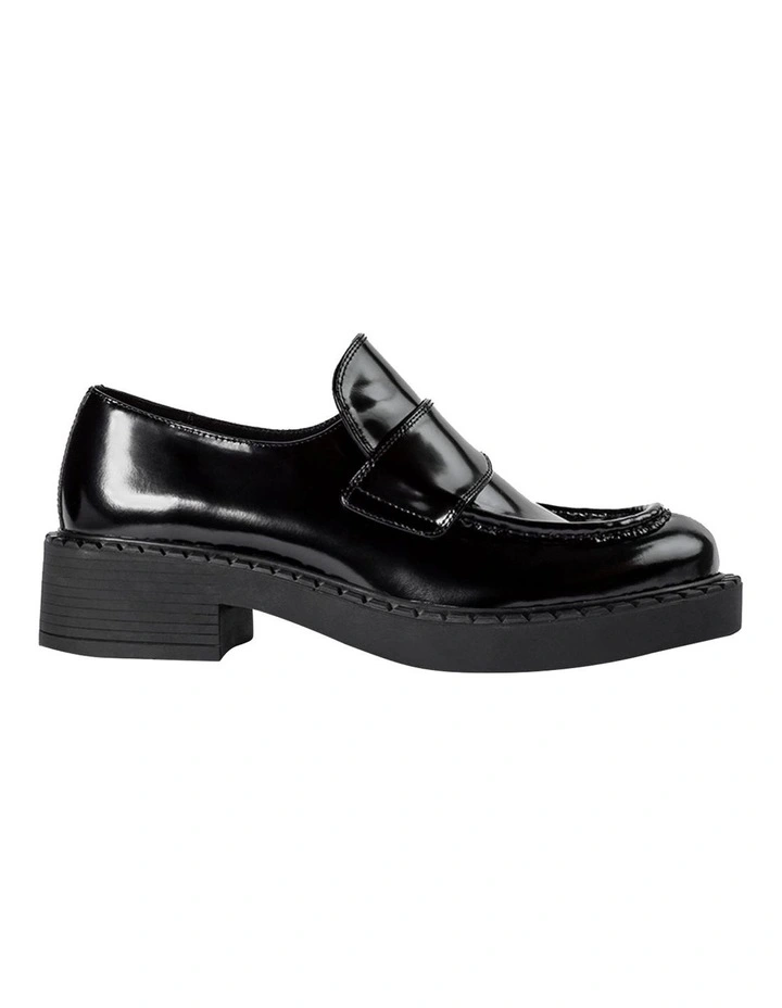 Corvette Black Hi Shine Shoes