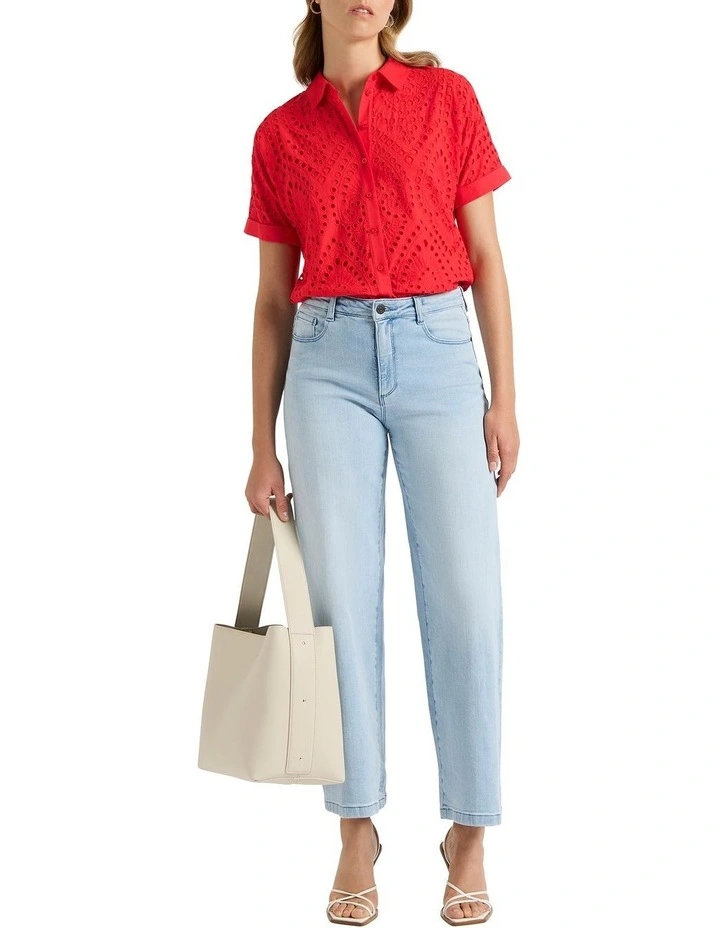 Alby Lace Top in Jazz