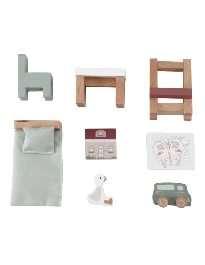 Wooden Doll's House Room Expansion Set