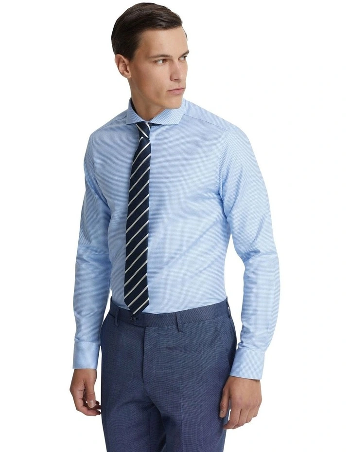 Kensington Dobby Shirt in Blue
