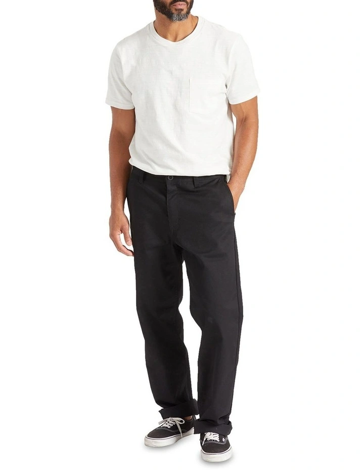 Choice Chino Relaxed Pant in Black