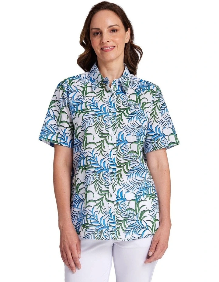 Alani Shirt in Caribbean