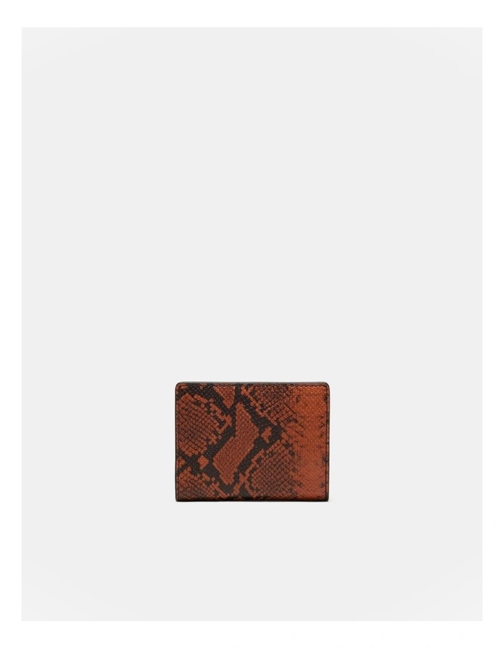 Drift Wallet in Whiskey Snake