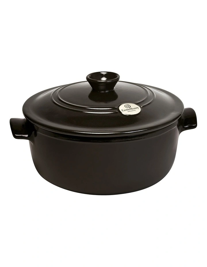 Round Stewpot 5.30L Charcoal