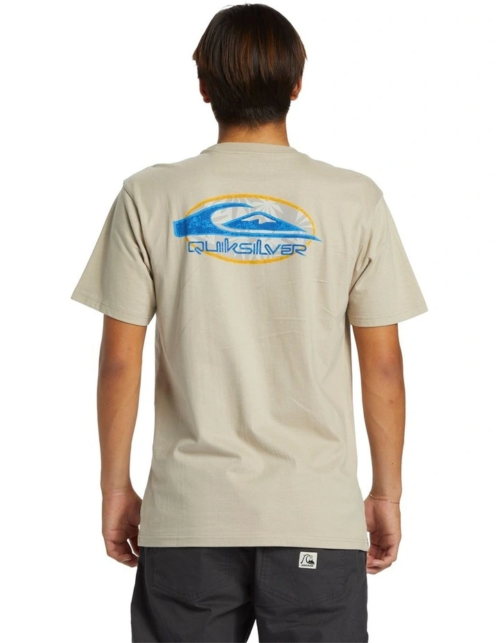 Retro Rocker Short Sleeve T-shirt in Plaza Taupe
