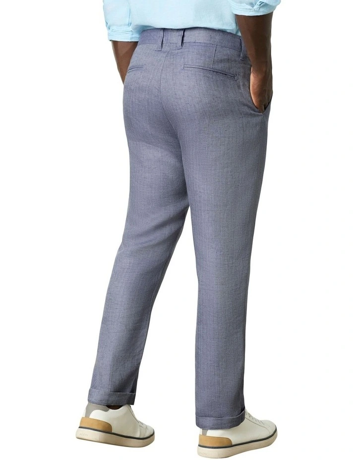 Pulcino Trouser in Denim Melange