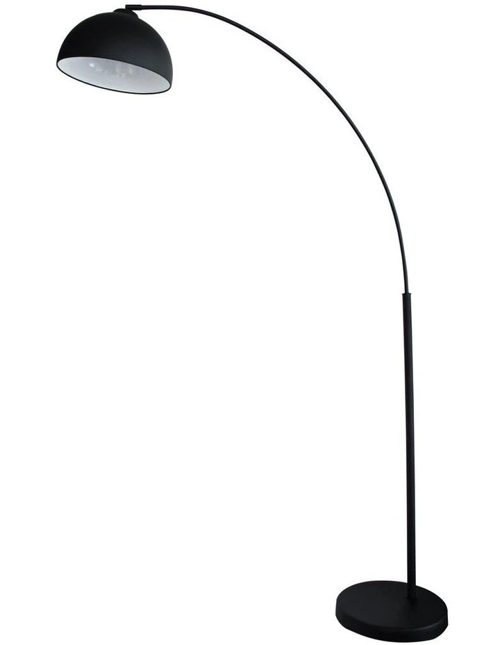 DomeArc Retro Floor Lamp Black