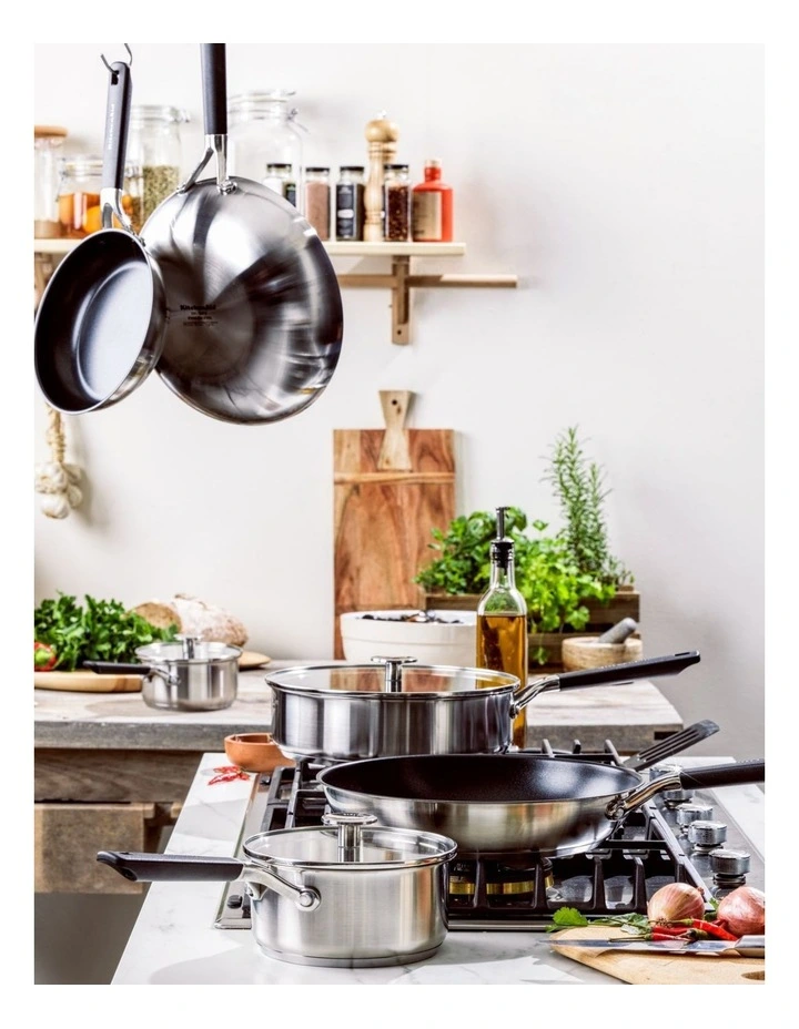 Classic TriPly Open Wok 28cm/3.63L in Stainless Steel