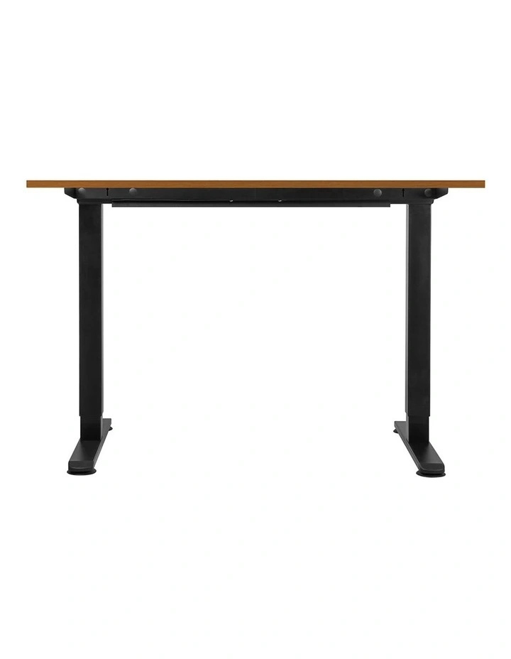 Electric Dual Motor Height Adjustable Motorised Standing Desk 120cm in Natural