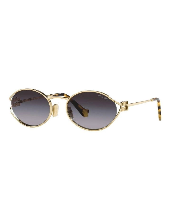MU 52YS Sunglasses in Gold