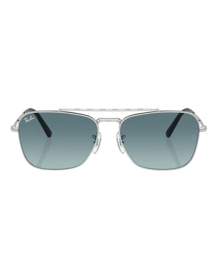 New Caravan Sunglasses in Silver