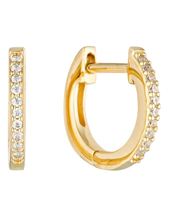 Shine Hoop in Gold