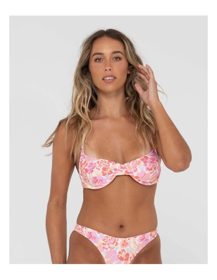 Rio Balconette Bikini Top in Pink
