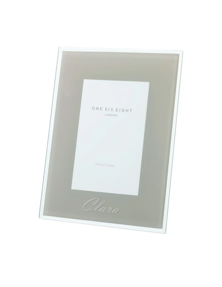 Glass Photo Frame 7x5 Cool Grey