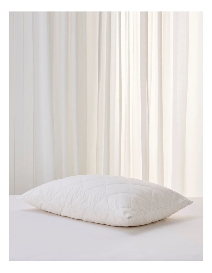 Homestead Junior Australian Washable Wool Pillow Protector White