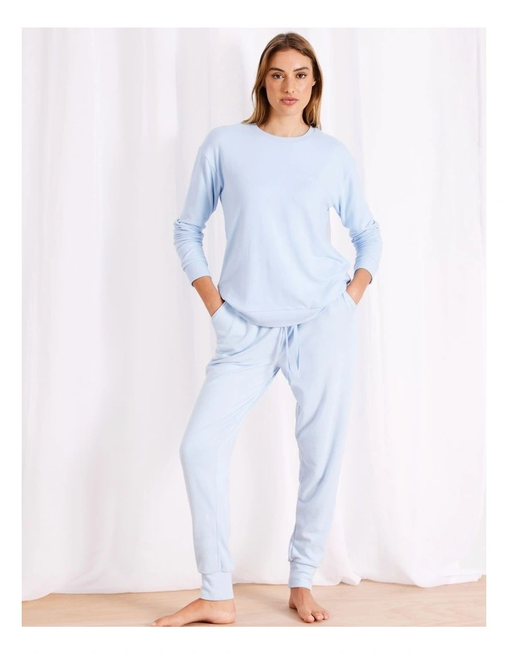 Supersoft Long Sleeve Top in Blue