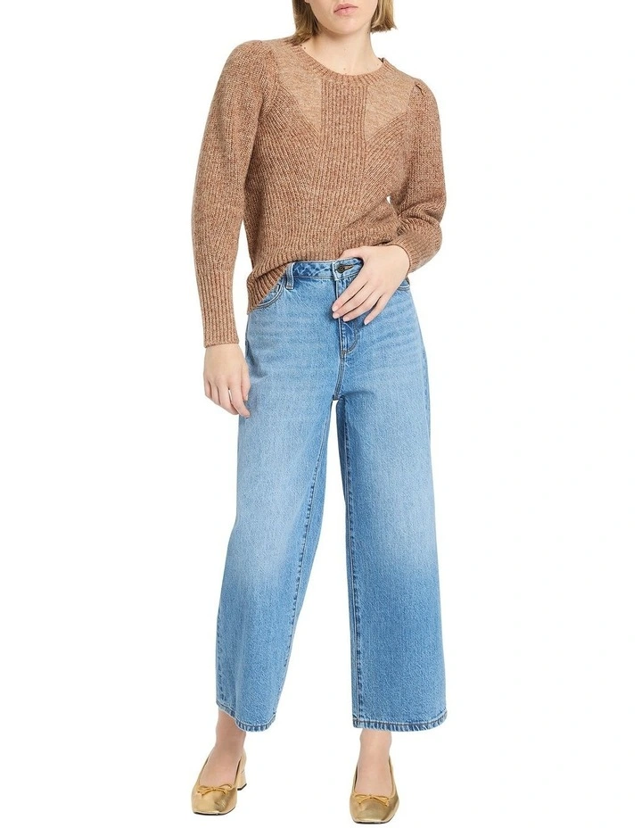 Blaire Sparkle Knit in Gold