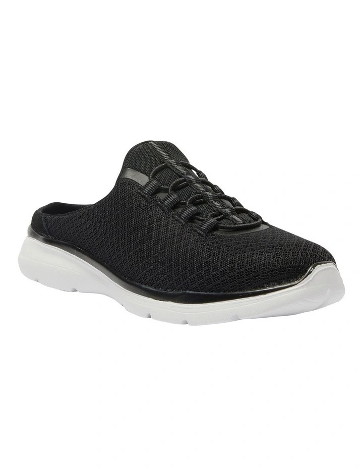 Quest Sneakers in Black Knit