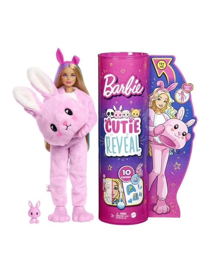 Cutie Reveal Bunny Plush Costume Doll