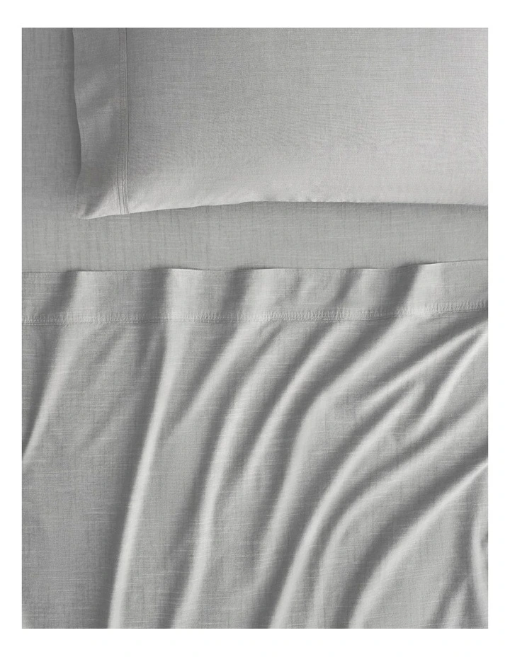 Reilly Sheet Set in Soft Grey