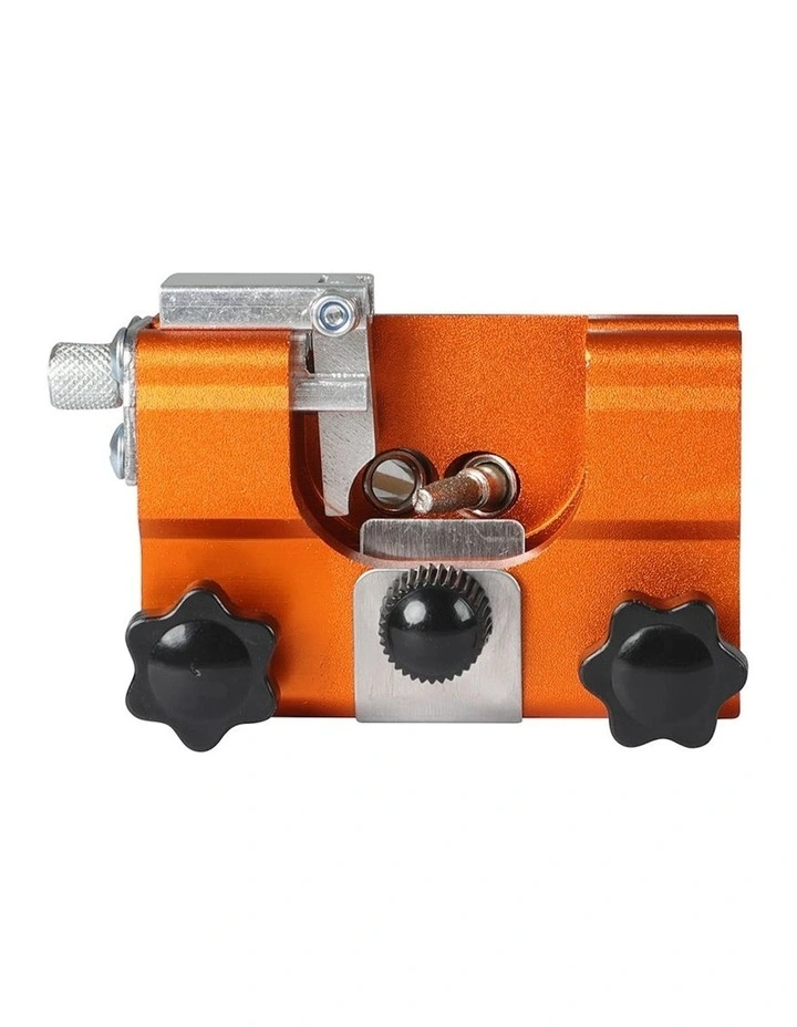 Portable Chainsaw Sharpener Jigs With 5 Grinding Head Tool in Yellow