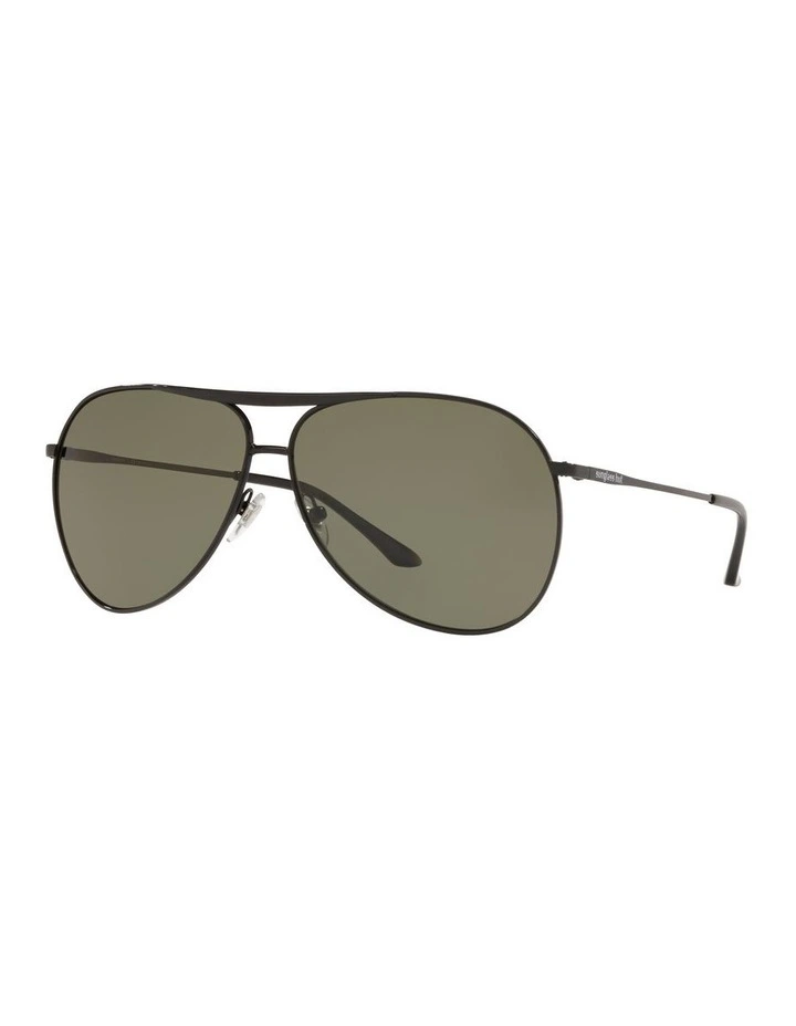 HU1006 Black Polarised Sunglasses