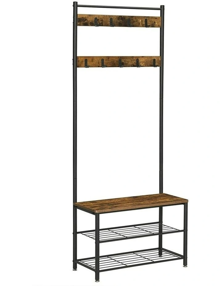 Rack Stand 175 cm in Rustic Brown Coat