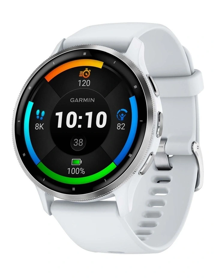 Venu 3 Smartwatch in Whitestone/Passivated