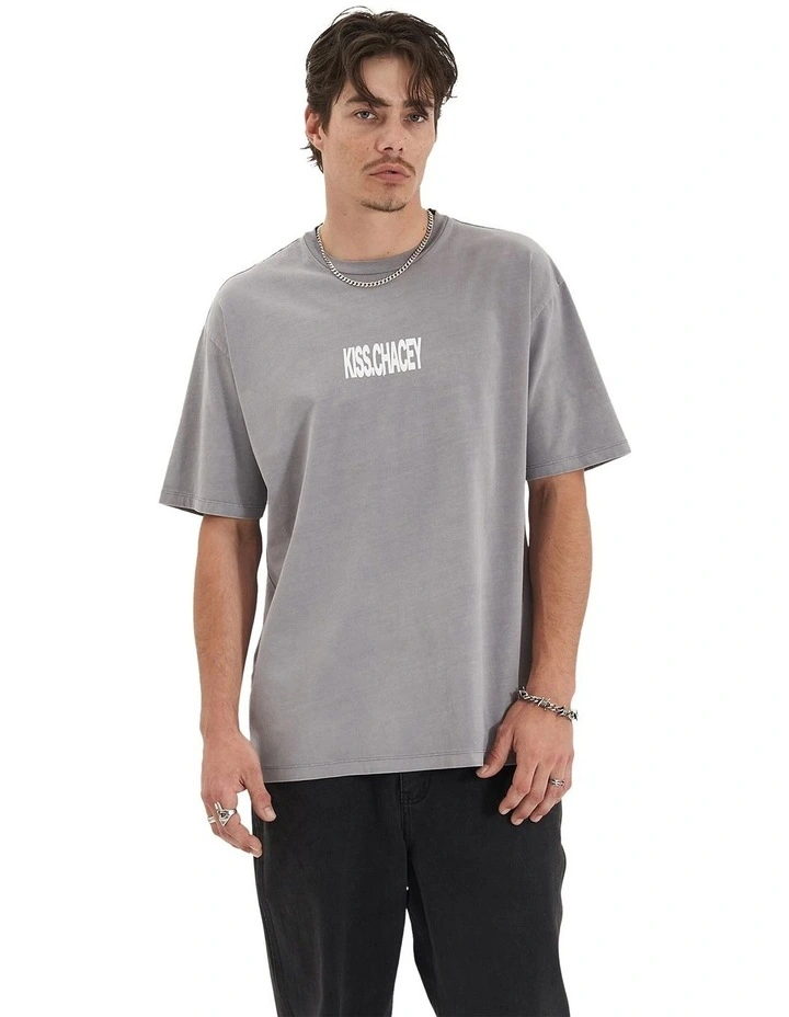 Luminary Heavy Box Fit Tee in Grey