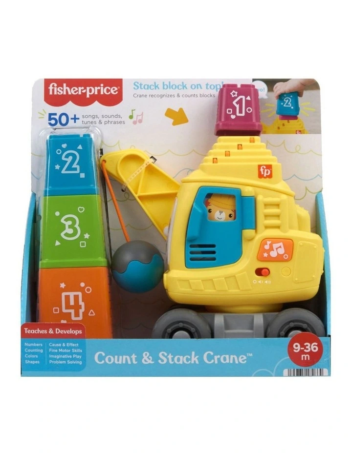 Count & Stack Crane Baby & Toddler Learning Toy