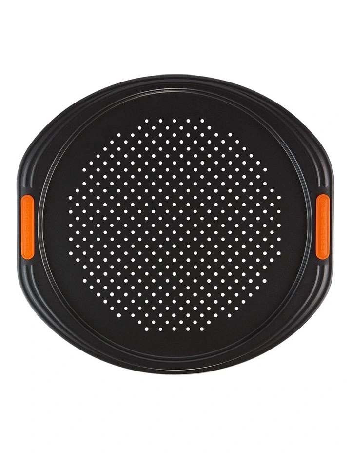 Toughened Non Stick Pizza Tray 33cm in Black