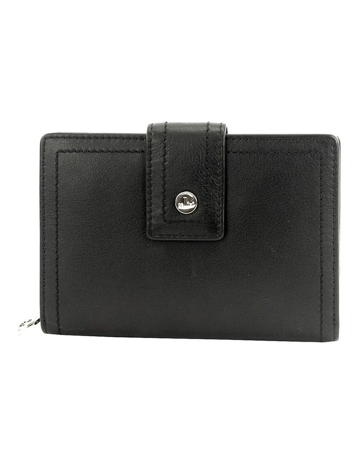 London French Wallet in Black