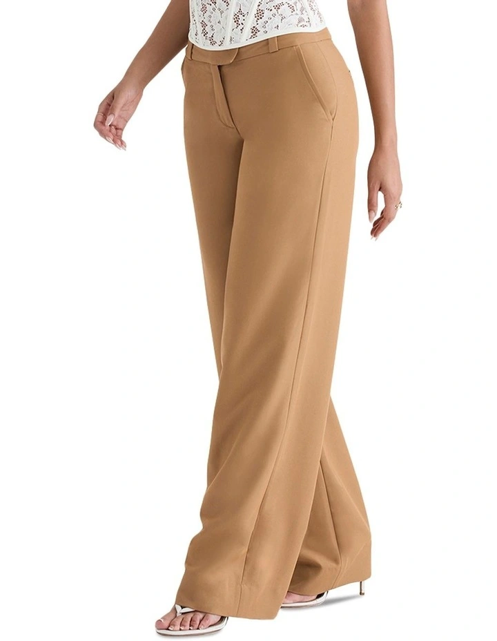 Cameron Relaxed Tailored Trousers in Caramel