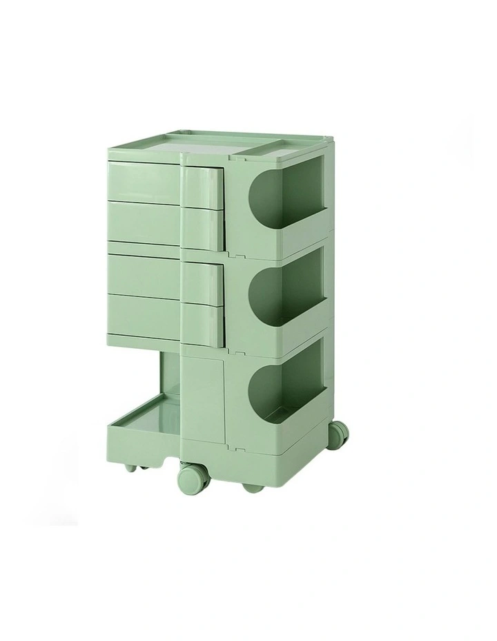 5 Tier Replica Boby Trolley in Green