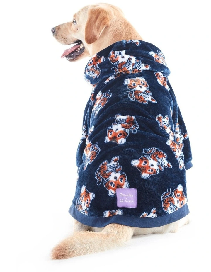 Uggo Tig-Awr Dog Hoodie in Navy