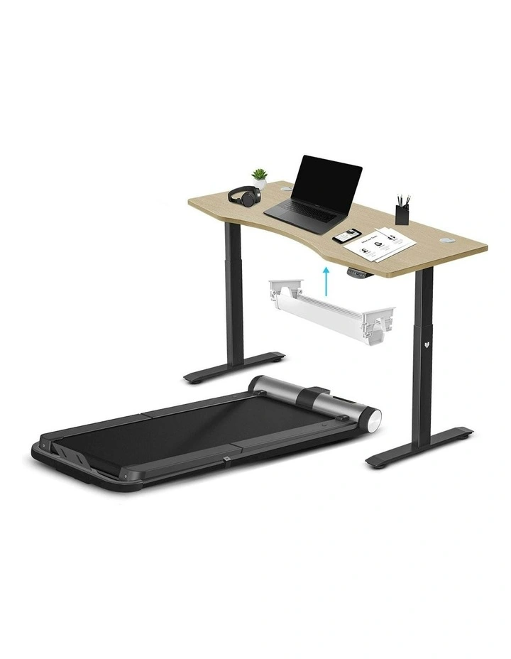 WalkingPad MC21 with Dual Motor Automatic Standing Desk 150cm in Oak