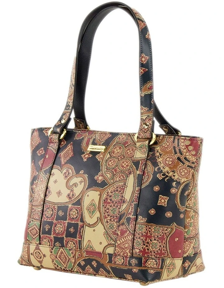 SCB007 Toni Tuscany Zip Top Tote Bag