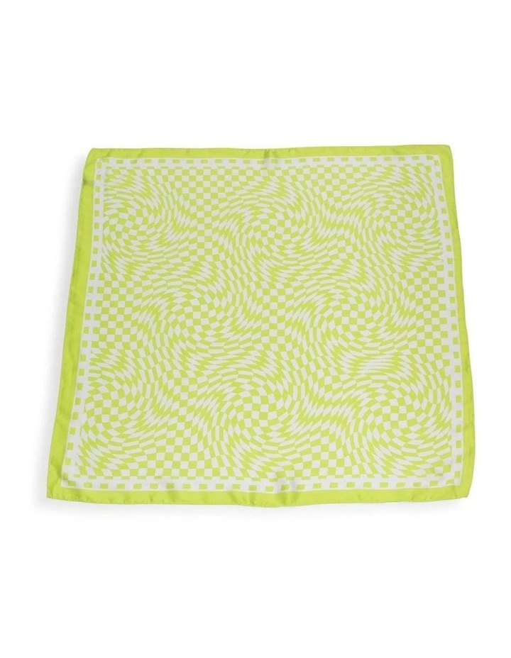 Nellie Hair Scarf in Lime Green