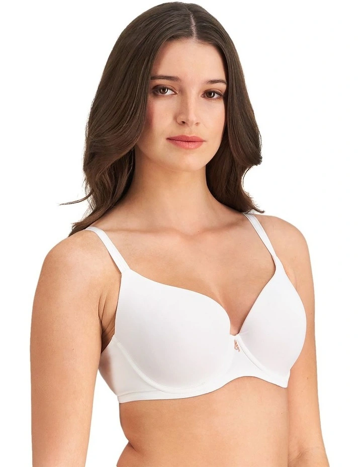 Sculpt Contour Bra in White