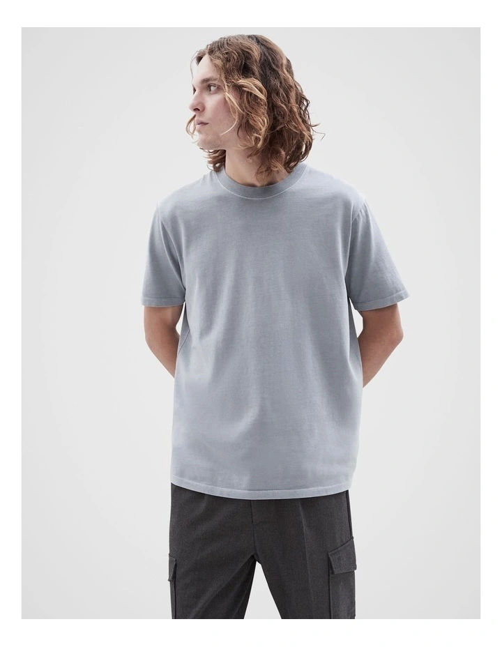 Relaxed T-shirt in Sky Blue