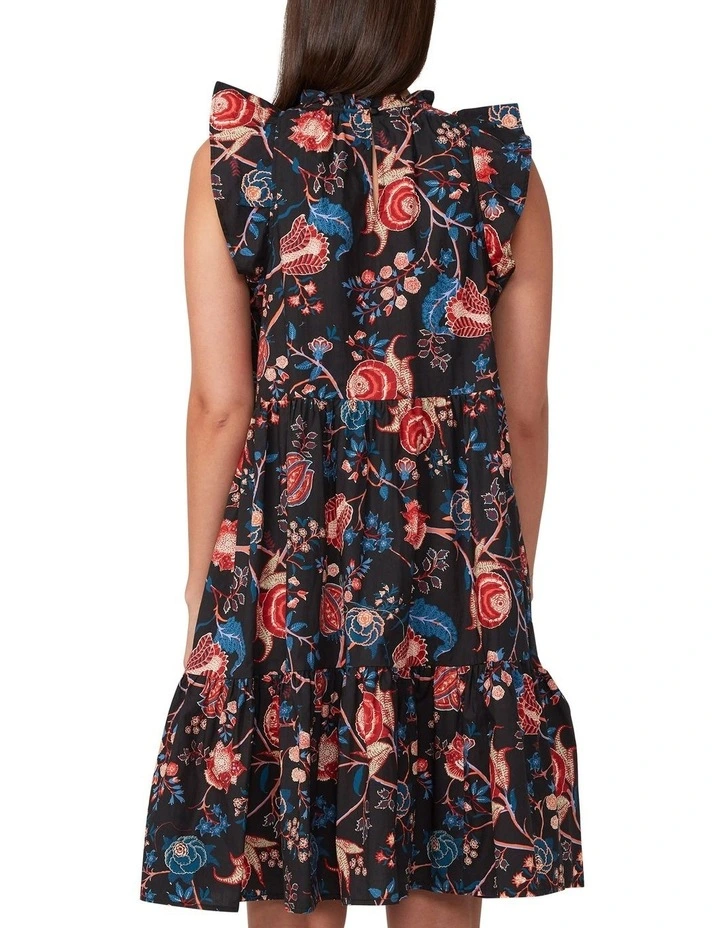 Secret Bloom Dress in Multi