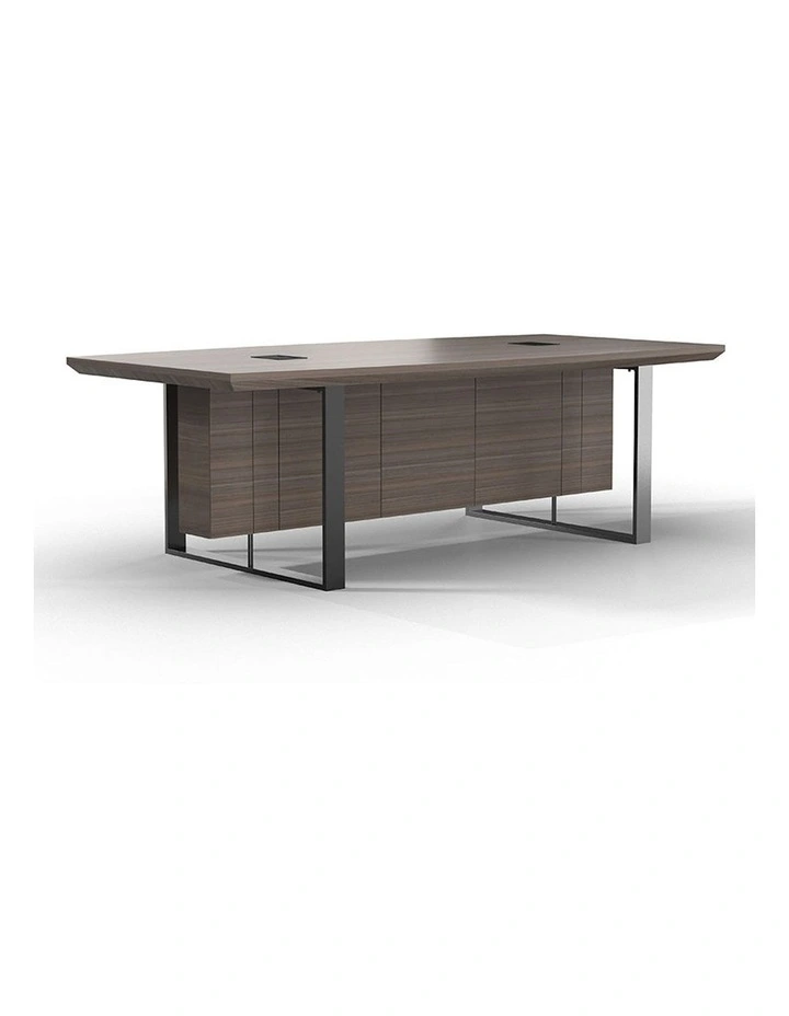 Inigo Boardroom Meeting Table 2.4m in Hazelnut