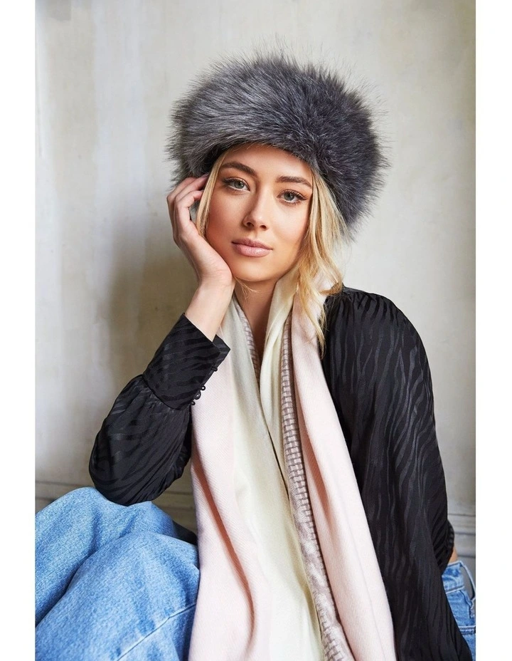 Xenia Headband in Grey