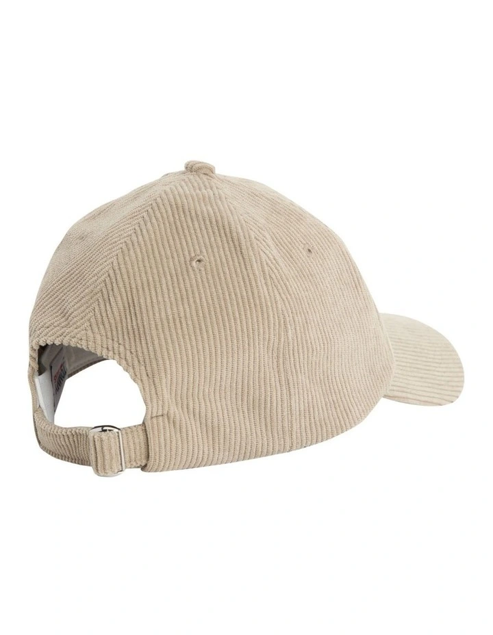 Corduroy Baseball Cap in Sandalwood