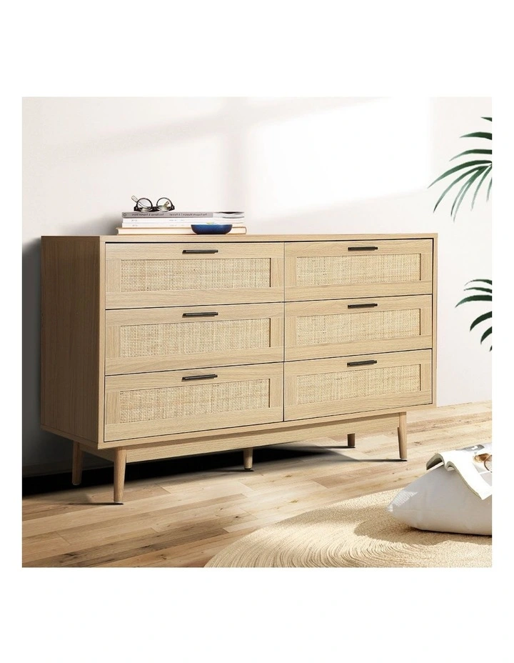 6 Chest of Drawers in Brown