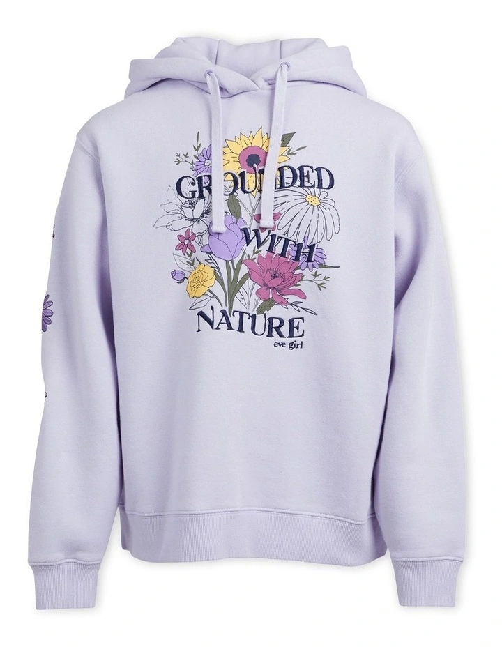 Grounded Hoodie (8-16 Year) in Purple