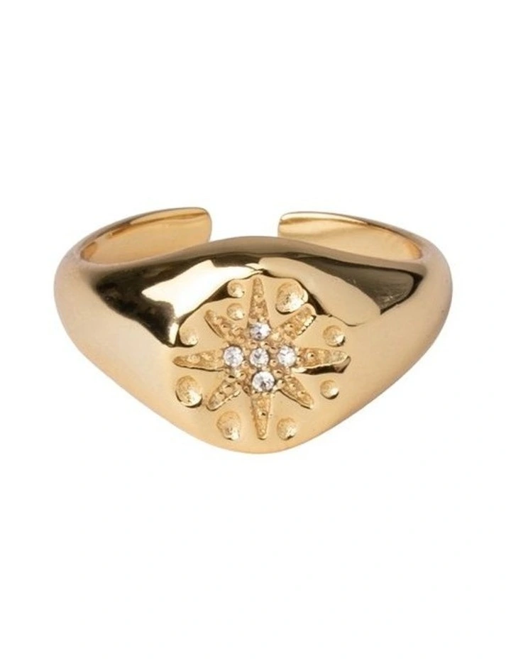 Galactic Ring in Light Gold