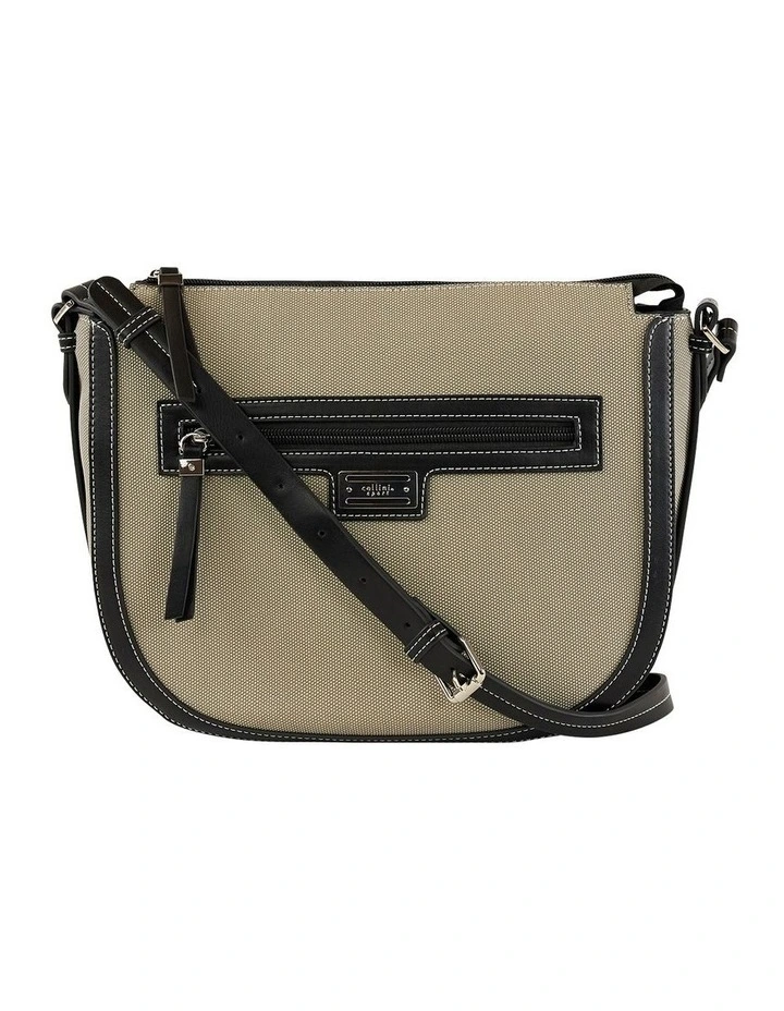 Audrey Crossbody Bag in Stone
